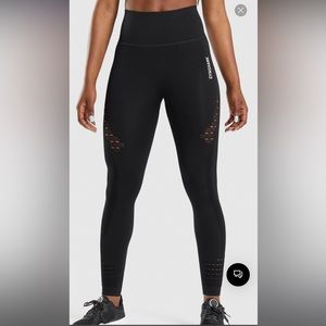 gymshark energy seamless legging in black sz medium